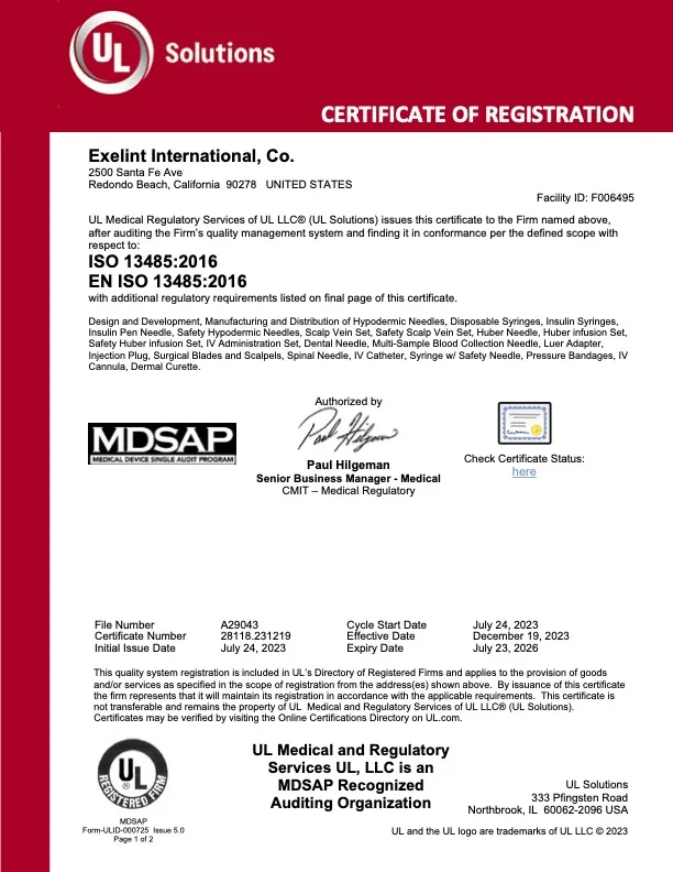 MDSAP 1